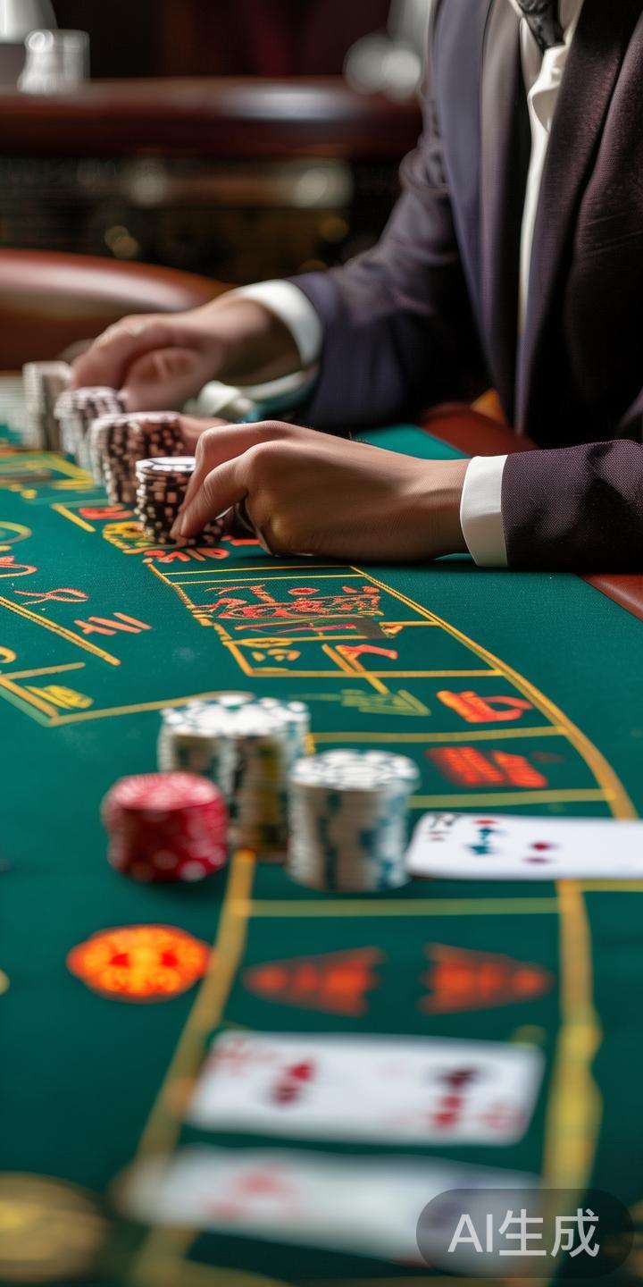 利用概率对冲技巧
比如若连续几局庄家获胜，可以考